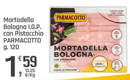 Supermercati Dok Mortadella Bologna I.G.P. con Pistacchio Parmacotto offerta