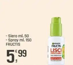 Supermercati Dok Garnier Fructis Siero termoattivato offerta