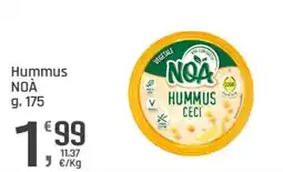 Supermercati Dok Hummus NOÀ offerta