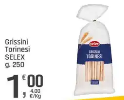 Supermercati Dok Grissini Torinesi Selex offerta