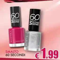 Europlanet Casa Rimmel smalto 60 secondi offerta