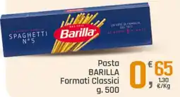 Supermercati Dok Pasta BARILLA Formati Classici offerta