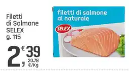 Supermercati Dok Filetti di Salmone SELEX offerta