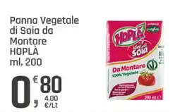 Supermercati Dok Panna Vegetale di Soia da Montare HOPLÀ offerta