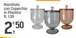 Supermercati Dok Barattolo con Coperchio in Plastica offerta