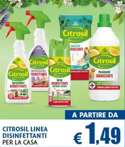Europlanet Casa Citrosil linea disinfettanti per la casa offerta
