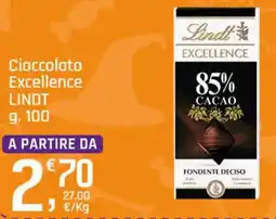 Supermercati Dok Cioccolato Excellence Lindt offerta