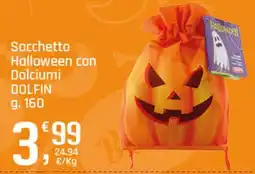 Supermercati Dok Sacchetto Halloween con Dolciumi DOLFIN offerta