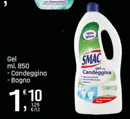 Supermercati Dok Smac gel con candeggina offerta