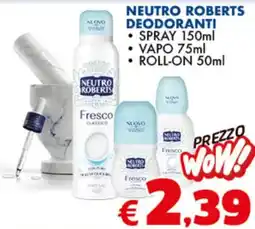 Europlanet Casa Neutro Roberts deodoranti offerta