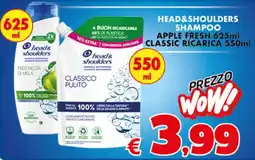 Europlanet Casa Head & shoulders shampoo apple fresh offerta