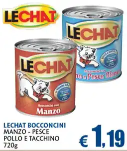 Europlanet Casa Lechat bocconcini manzo - pesce pollo e tacchino offerta