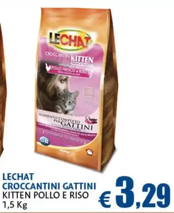 Lechat croccantini gattini kitten pollo e riso