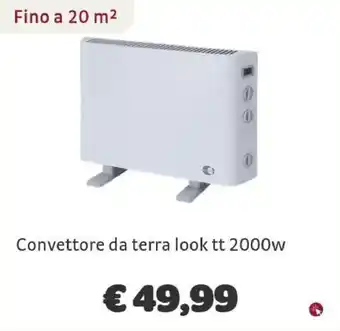 Convettore da terra look tt