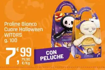 Praline Bianco Cuore Halloween Witors