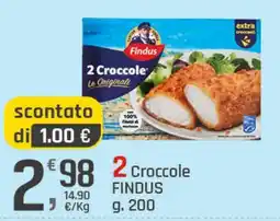 Supermercati Dok 2 Crocole Findus offerta