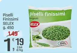 Supermercati Dok Piselli Finissimi SELEX offerta