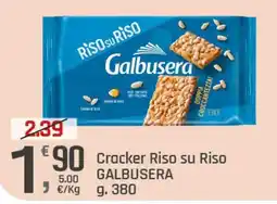 Supermercati Dok Cracker Riso su Riso GALBUSERA offerta