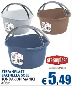 Europlanet Casa Stefanplast bacinella sole offerta