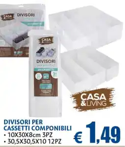 Europlanet Casa Divisori per cassetti componibili Casa & Living offerta