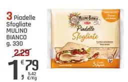 Supermercati Dok Piadelle Sfogliate Mulino Bianco offerta