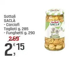 Supermercati Dok Sottoli SACLÀ offerta