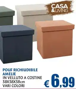 Europlanet Casa Pouf richiudibile Amelie offerta