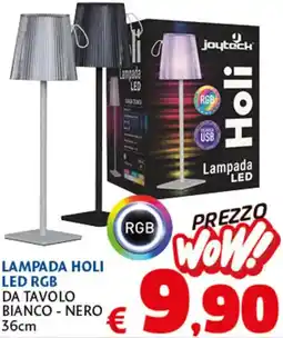 Europlanet Casa Lampada Holi LED RGB offerta