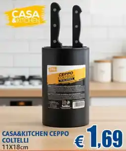 Europlanet Casa Casa&Kitchen ceppo coltelli offerta