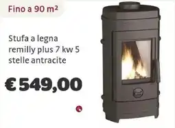 Bricocenter Stufa a legna remilly plus offerta