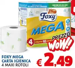Europlanet Casa Foxy Mega carta igienica offerta