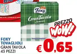 Europlanet Casa Foxy tovaglioli gran tavola offerta