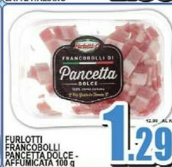 Sacoph Pancetta offerta