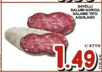 Sacoph Salumi offerta