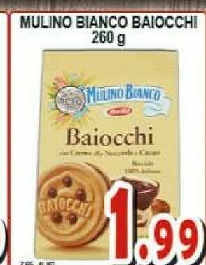 Sacoph Biscotti mulino bianco offerta
