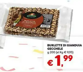 Burlette di gianduia g