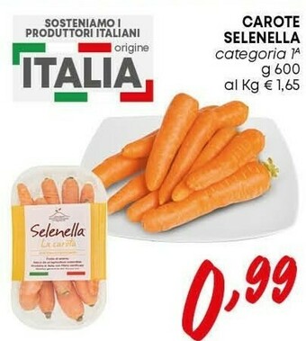 Pam Carote offerta