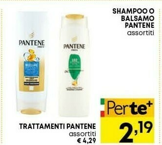 Pam Shampoo offerta