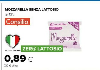 Tigre Mozzarella senza lattosio offerta