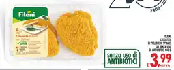 Deco Superstore Fileni cotolette di pollo con spinaci senza uso di antibiotici offerta