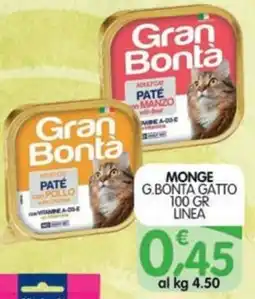 Le Delizie del Sud Monge Gran Bontà Gatto offerta