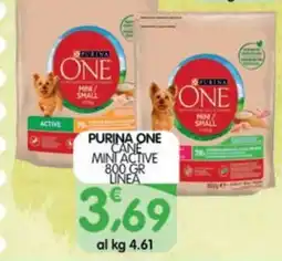 Le Delizie del Sud Purina one cane mini active offerta