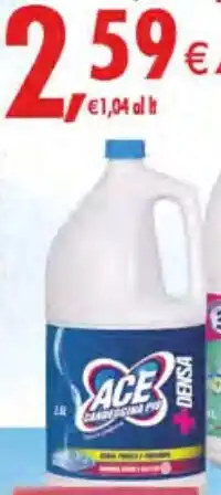 Deco Superstore Ace candeggina più denso floreal/profumata offerta