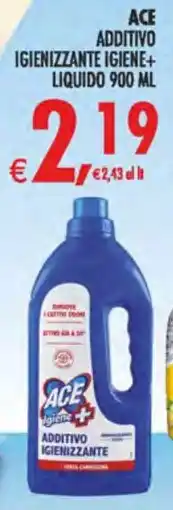 Deco Superstore Ace additivo igienizzante igiene+ liquido 9 offerta