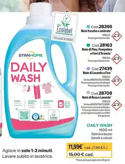 Stanhome Stanhome Daily Wash offerta