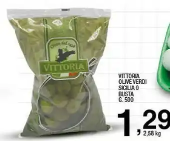 Sigma Vittoria olive verdi sicilia 500 g offerta