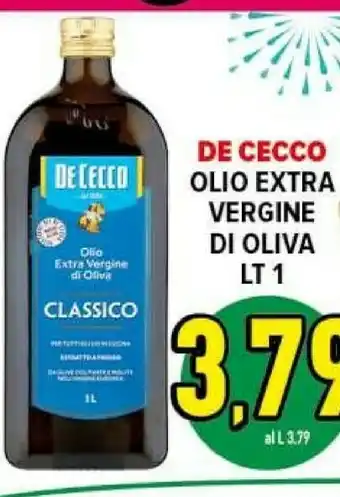 Iper Triscount Olio extra vergine di oliva 1000 g(ml) offerta