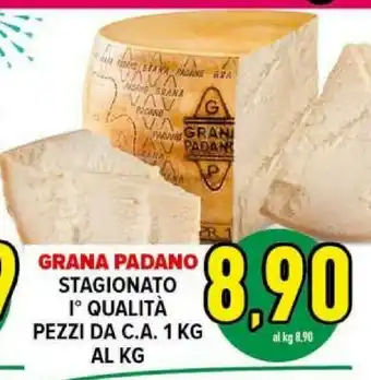 Iper Triscount Grana padano stagionato offerta