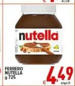 Iper Triscount Nutella offerta