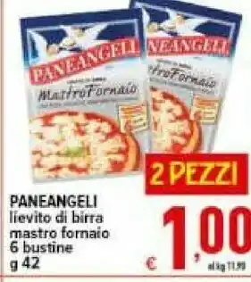 Iper Triscount Lievito di birra mastro fornaio 42 g(ml) offerta